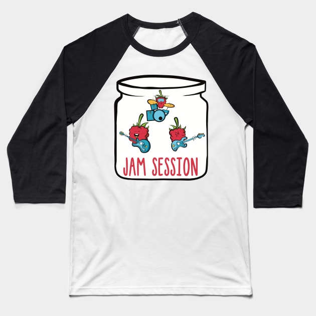 The Jammers Baseball T-Shirt by Art by Nabes